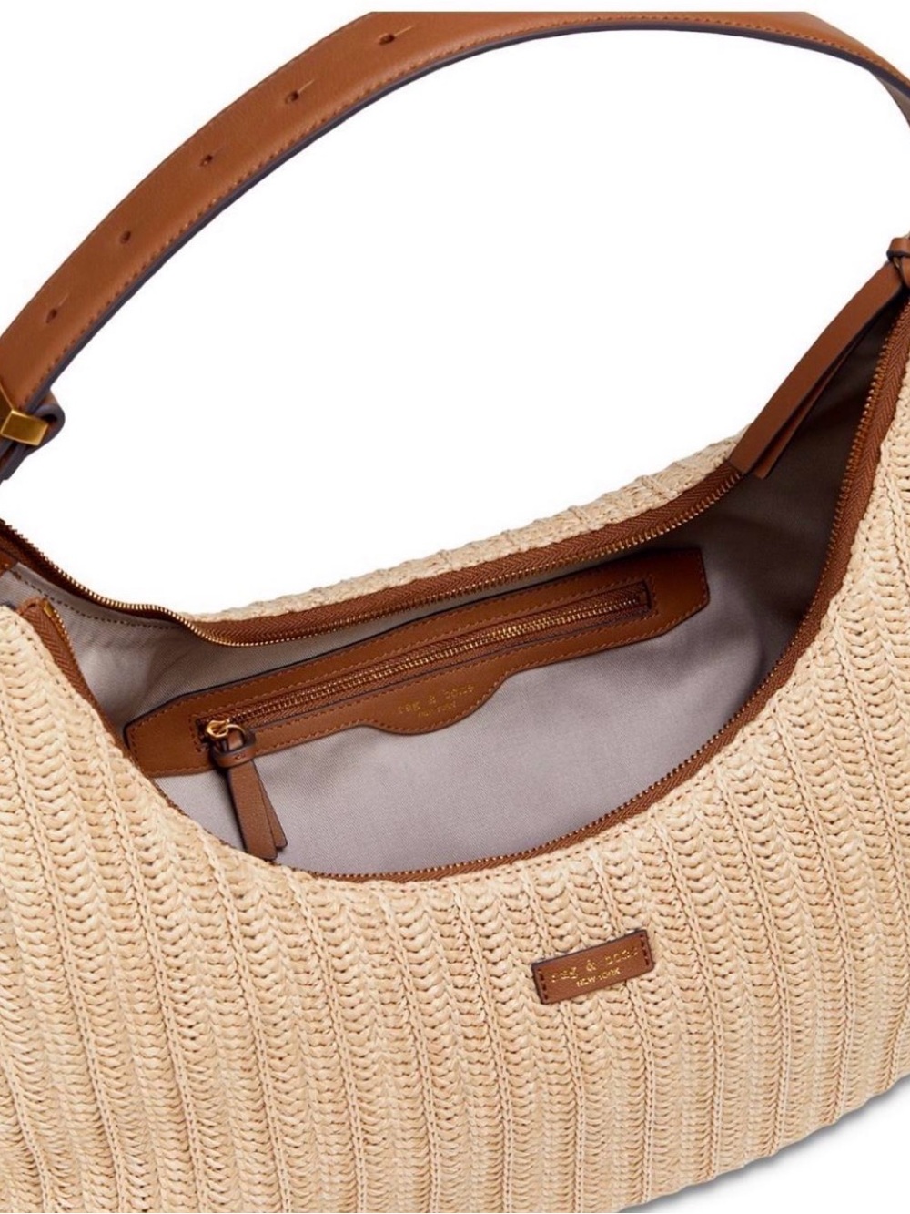 Hudson Large Hobo Raffia Brand New! - Picture 3 of 5